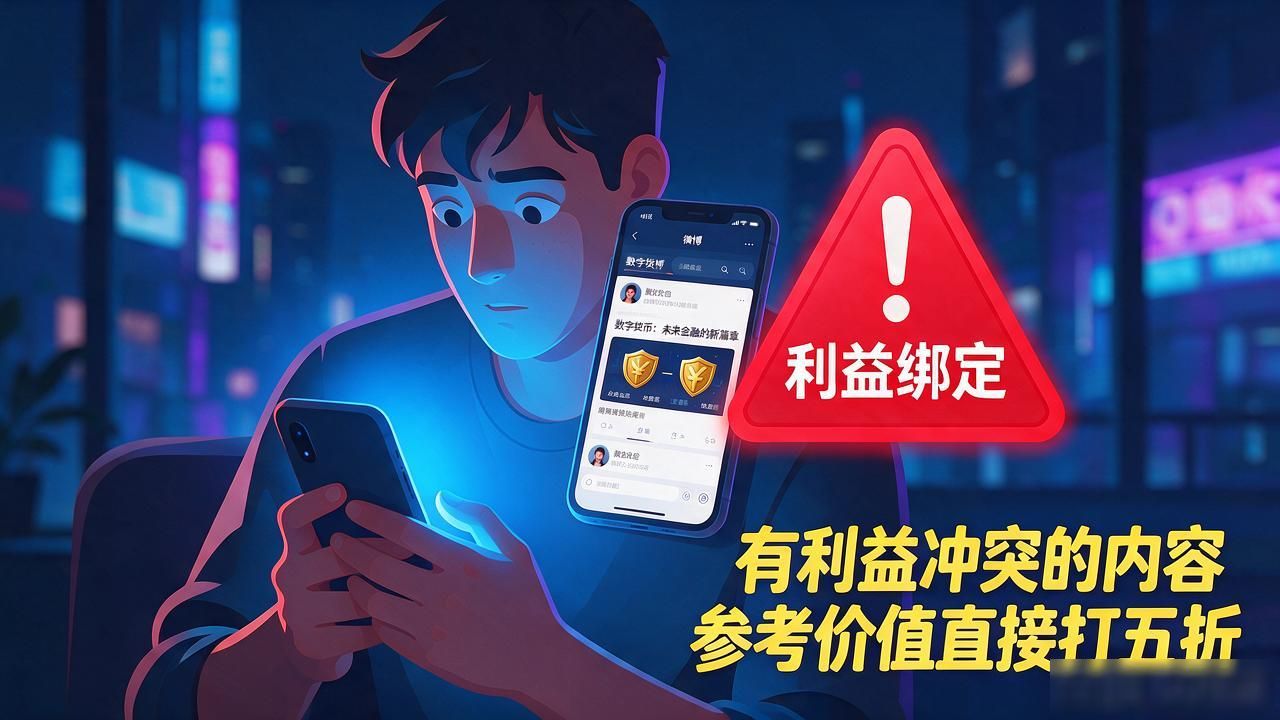微博上天天刷数字货币消息，普通人到底怎么筛信息不交智商税