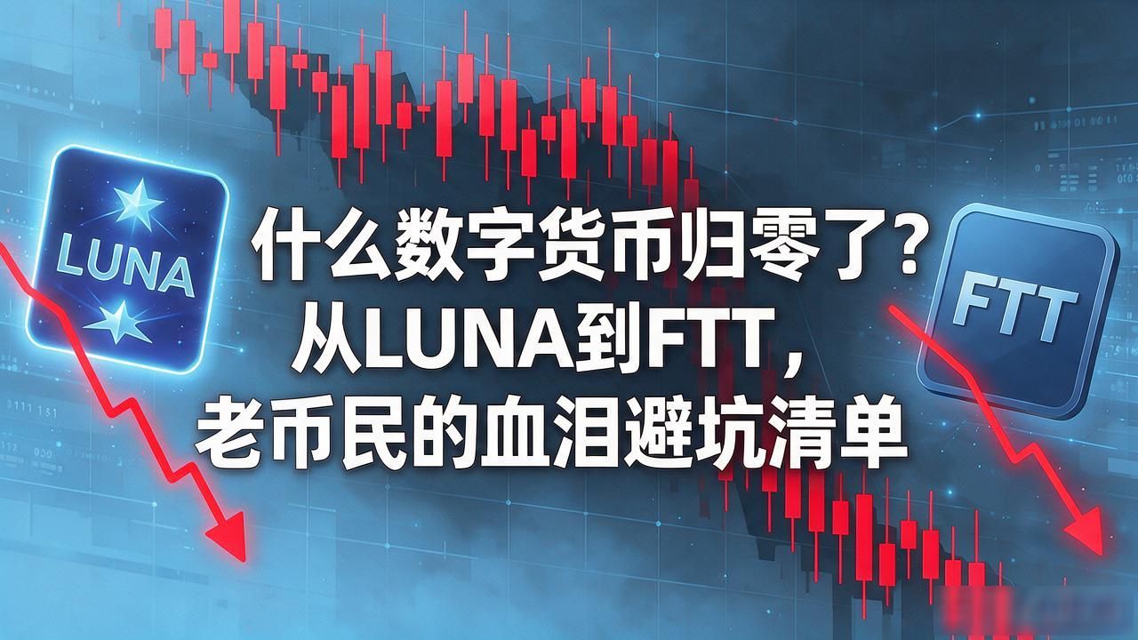 什么数字货币归零了？从LUNA到FTT，老币民的血泪避坑清单