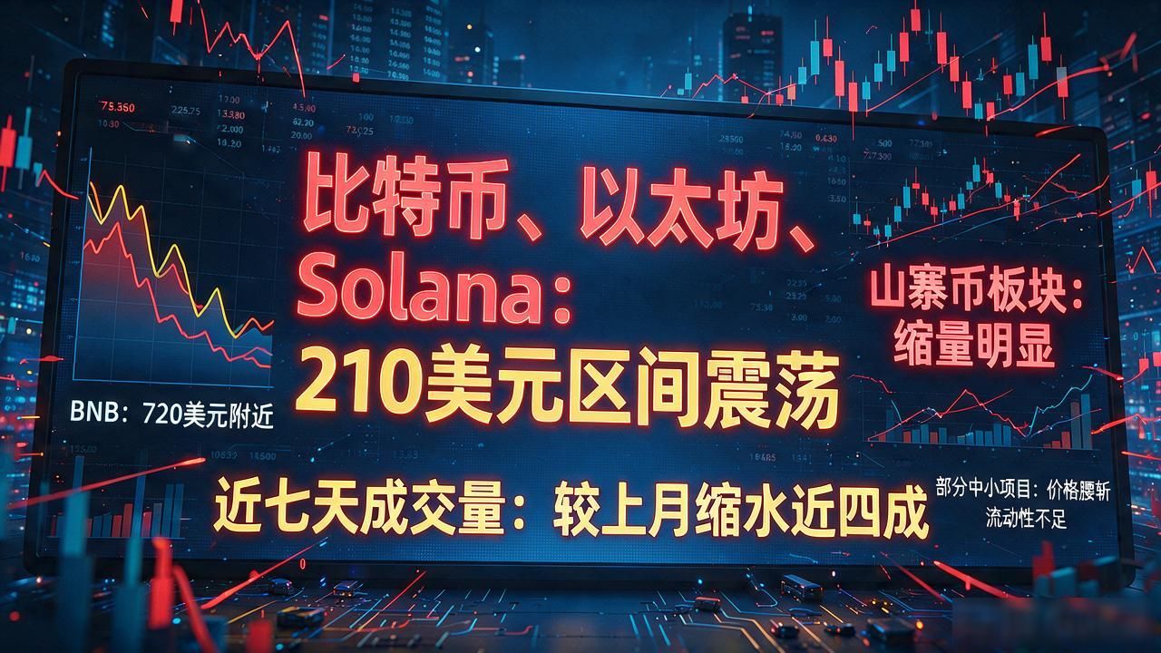 目前数字货币价格波动大不大？比特币以太坊最新行情速览