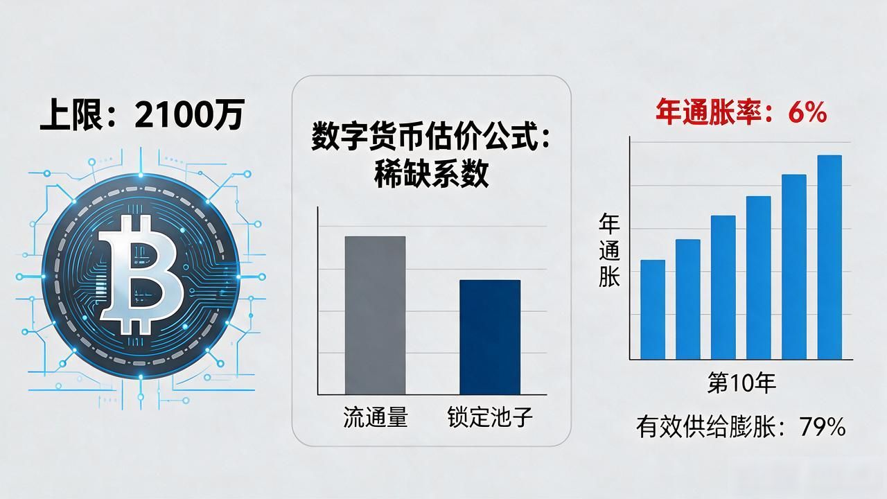 数字货币估价公式别死背,把这四个变量算明白就够用了