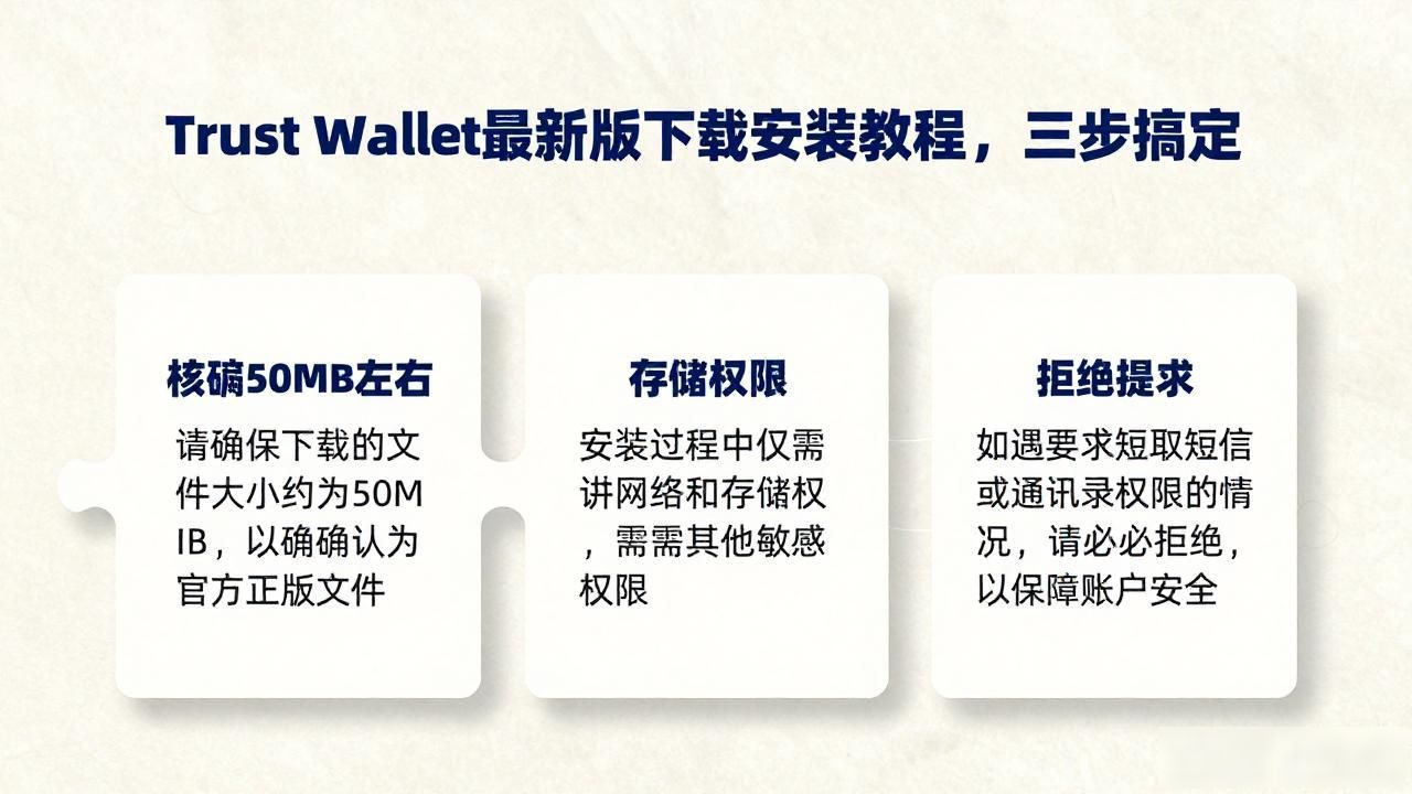 Trust Wallet最新版下载安装教程,三步搞定