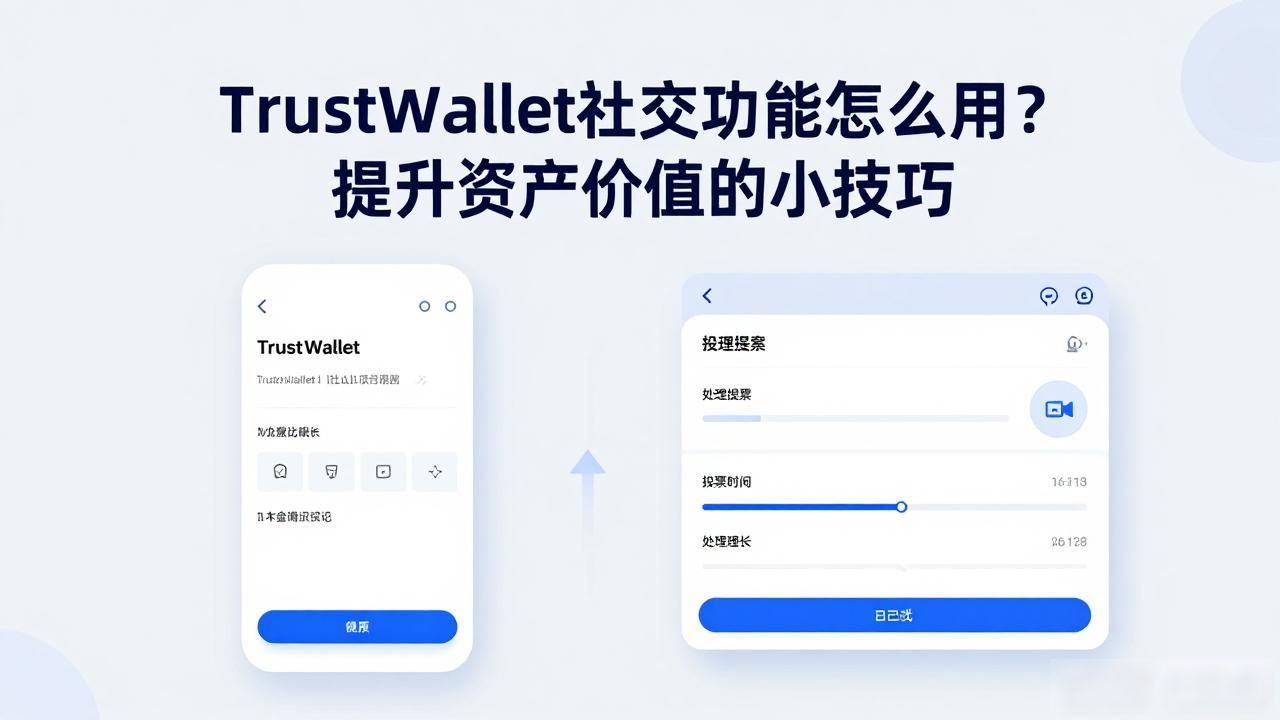 Trust Wallet社交功能怎么用?提升资产价值的小技巧