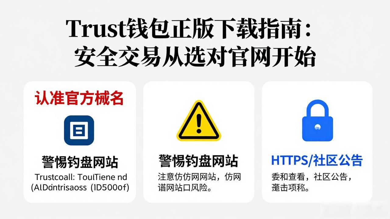 Trust钱包正版下载指南：安全交易从选对官网开始