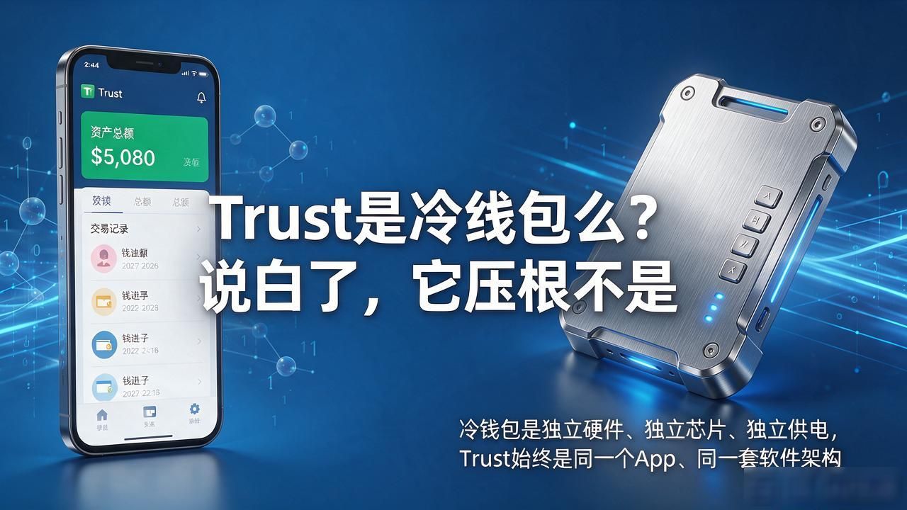 Trust是冷钱包么?说白了,它压根不是
