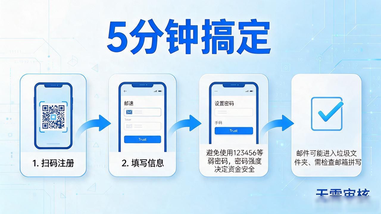 Trust钱包注册要多久?亲测5分钟搞定,不用等审核