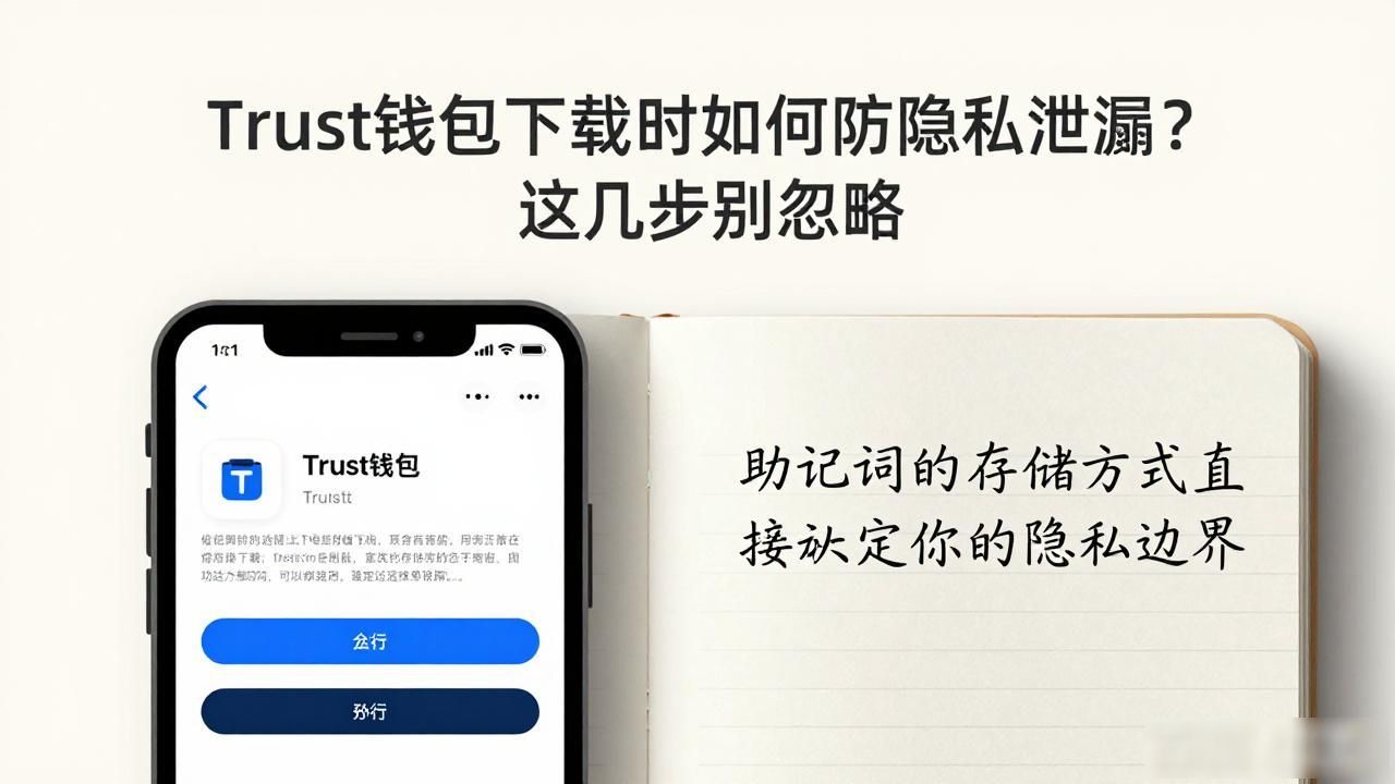 Trust钱包下载时如何防隐私泄露？这几步别忽略