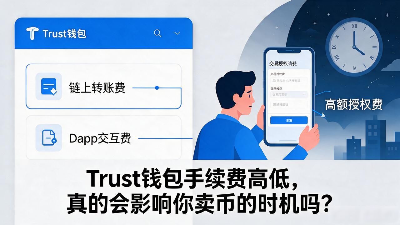 Trust钱包手续费高低,真的会影响你卖币的时机吗