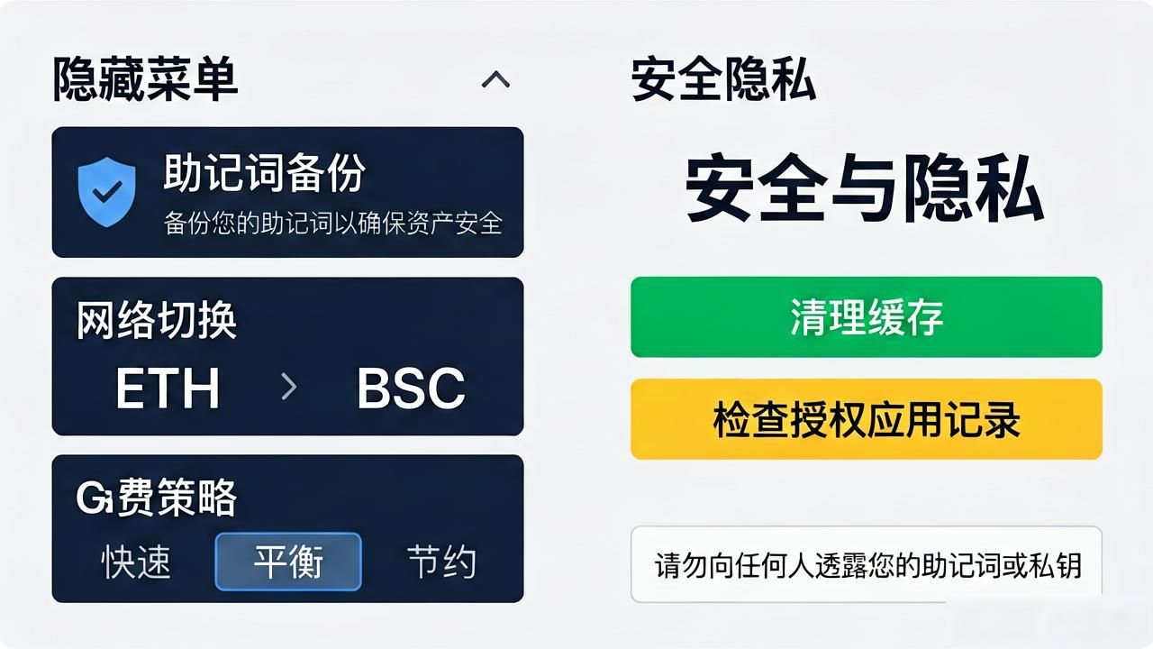 Trust钱包怎么找功能?界面导航详细图解指南