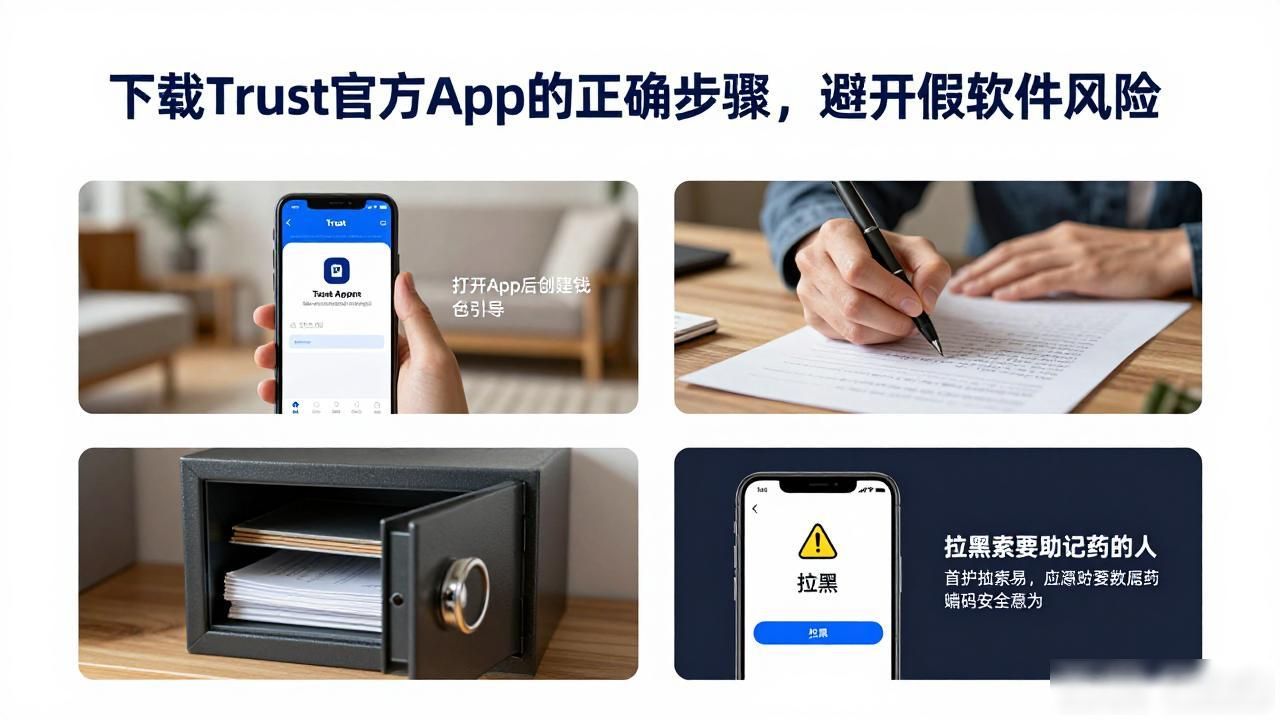 下载Trust官方App的正确步骤,避开假软件风险