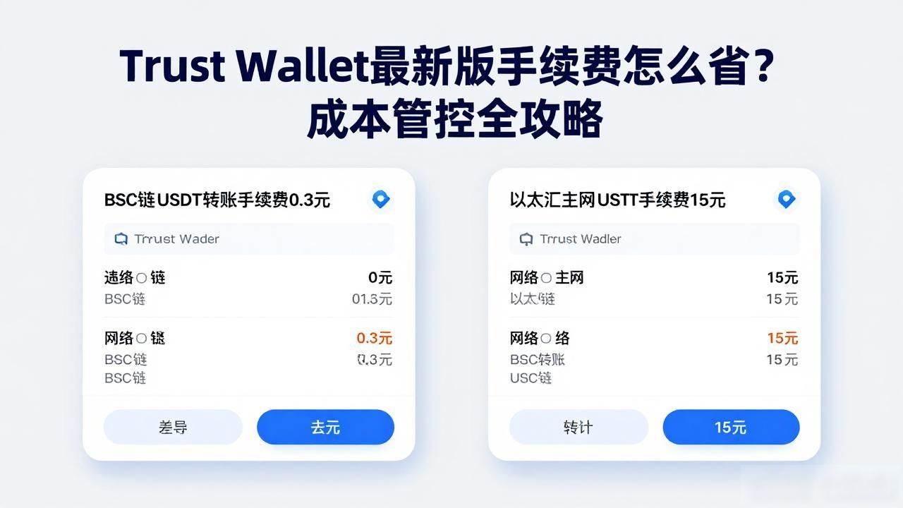 Trust Wallet最新版手续费怎么省?成本管控全攻略