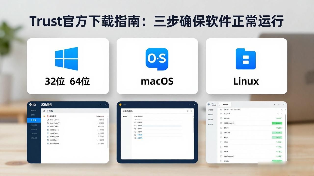 Trust官方下载指南：三步确保软件正常运行