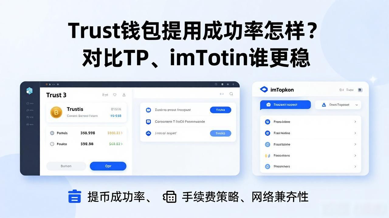 Trust钱包提币成功率怎样?对比TP、imToken谁更稳