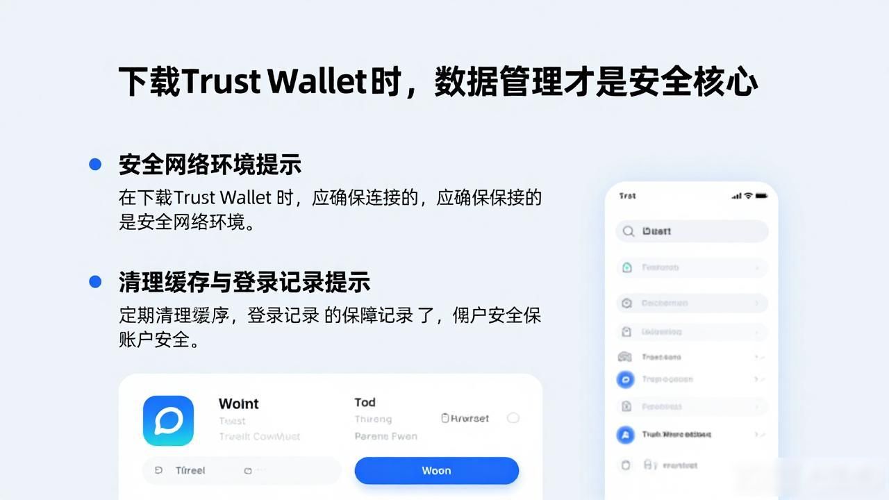 下载 Trust Wallet 时，数据管理才是安全核心