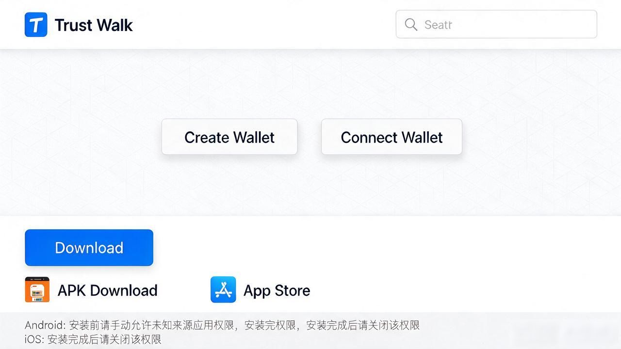 Trust Wallet怎么从官网下载,别被山寨链接坑了