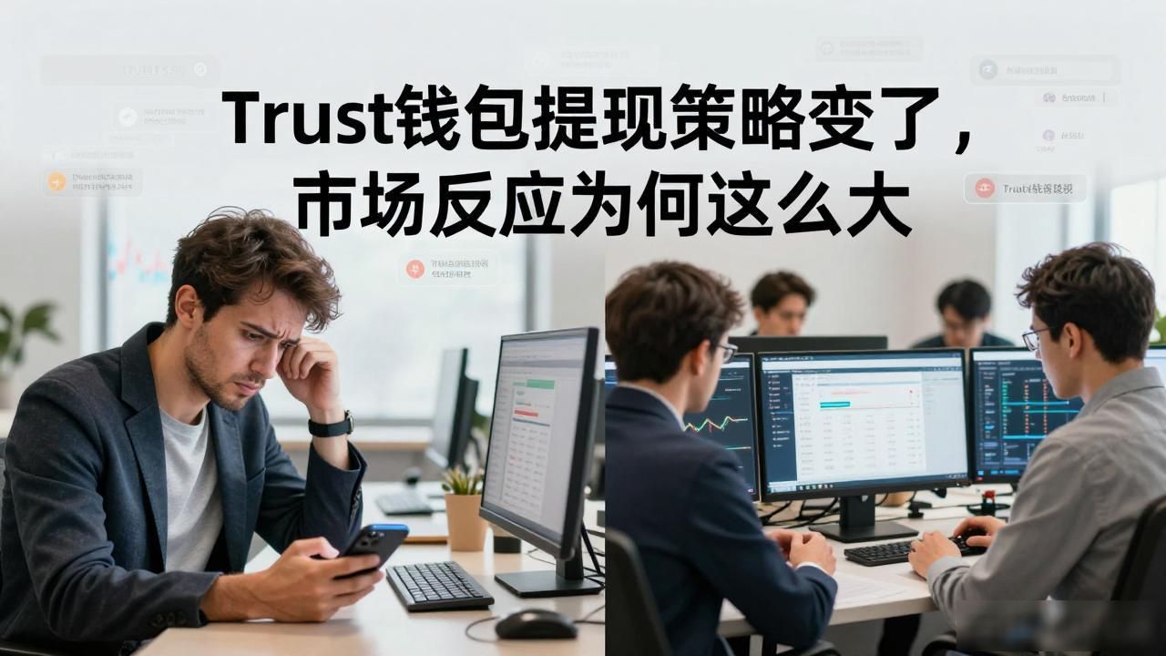 Trust钱包提现策略变了,市场反应为何这么大