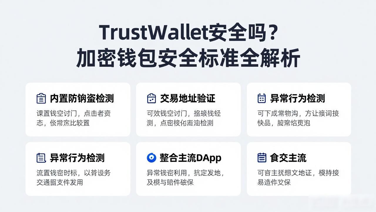 Trust Wallet安全吗？加密钱包安全标准全解析
