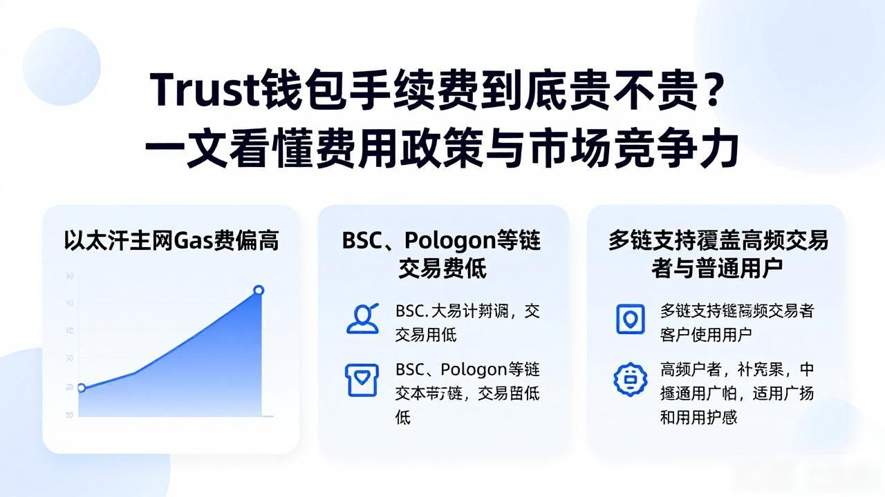 Trust钱包手续费到底贵不贵？一文看懂费用政策与市场竞争力