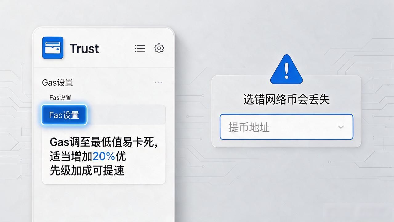 Trust钱包提币要等多久？各链到账时效与提速实操指南