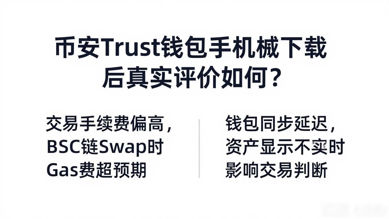 币安Trust钱包手机版下载后真实评价如何?