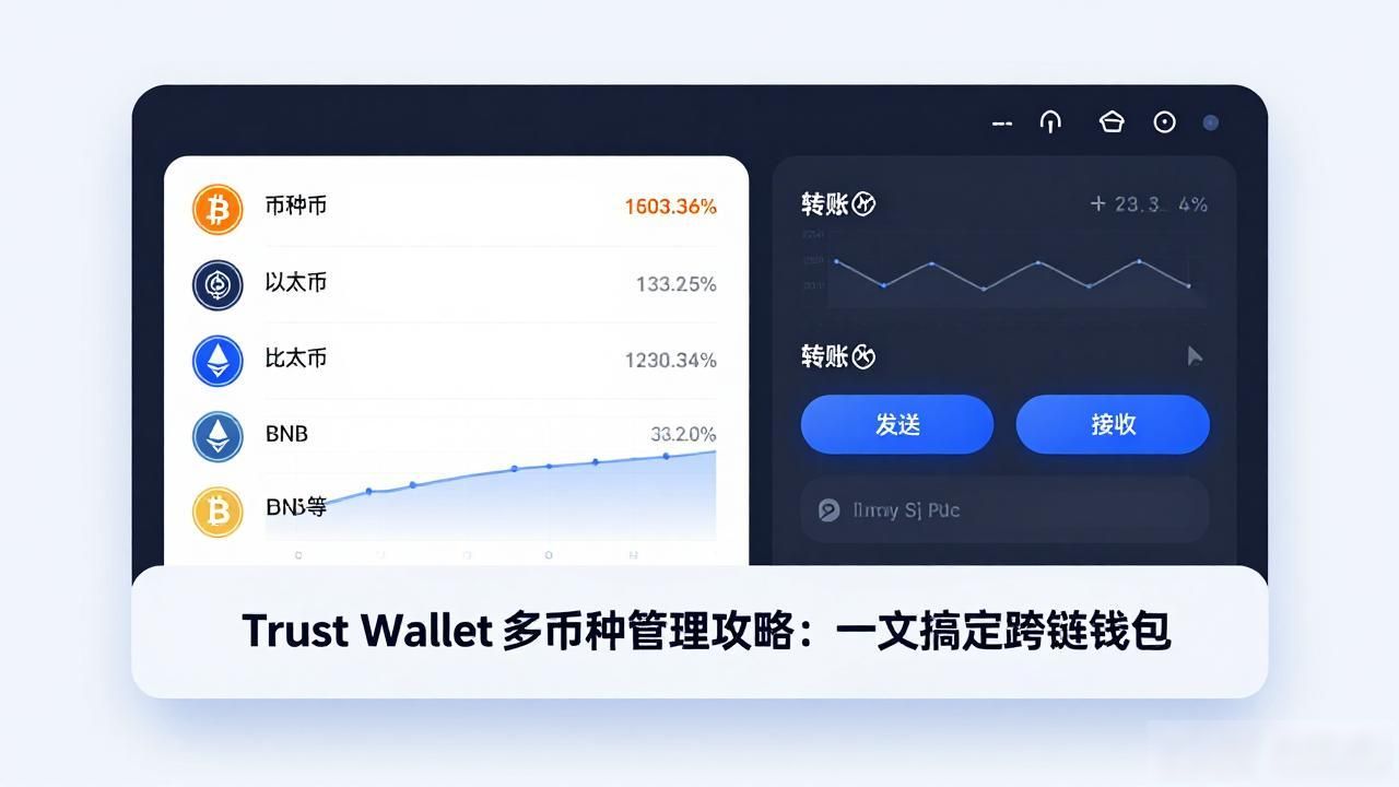 Trust Wallet 多币种管理攻略:一文搞定跨链钱包