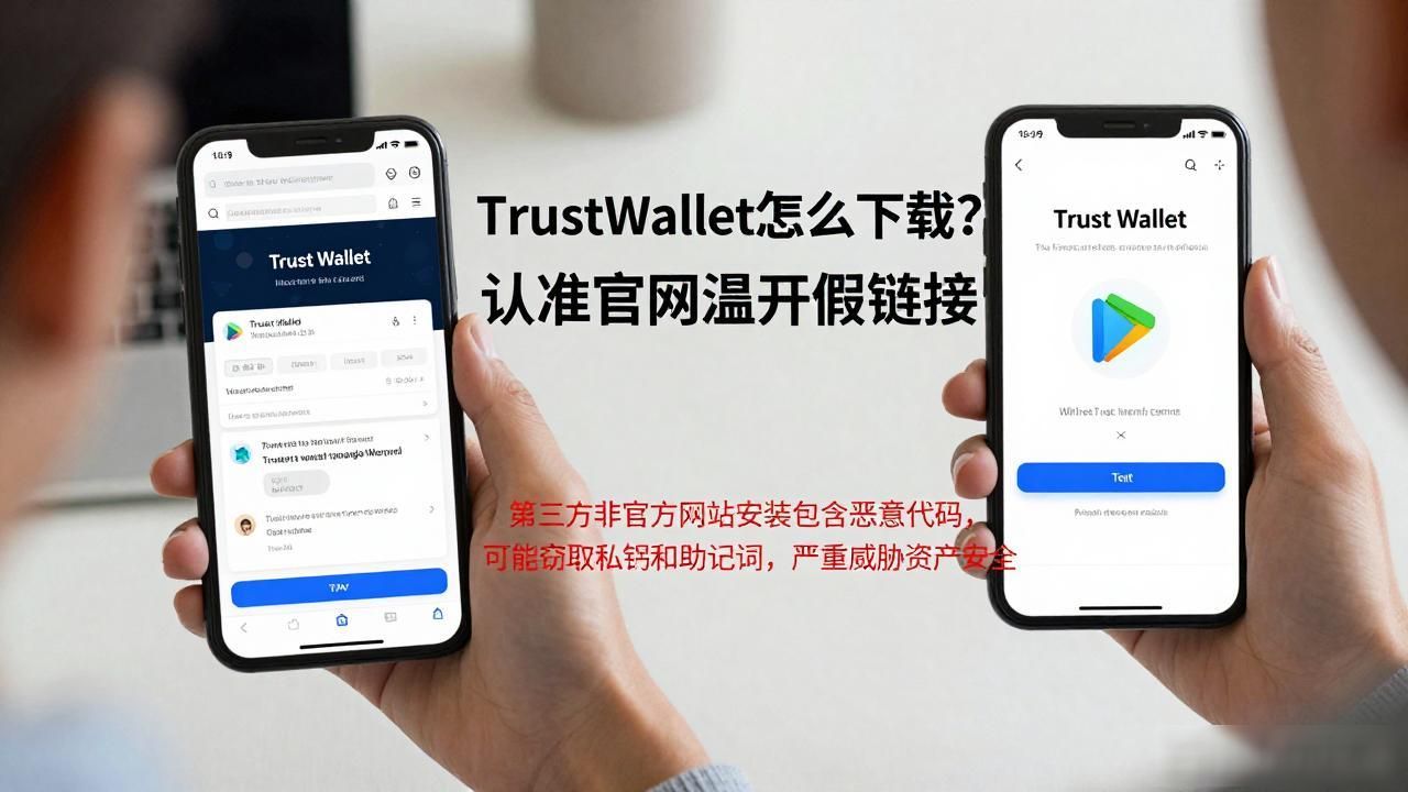 Trust Wallet怎么下载？认准官网避开假链接