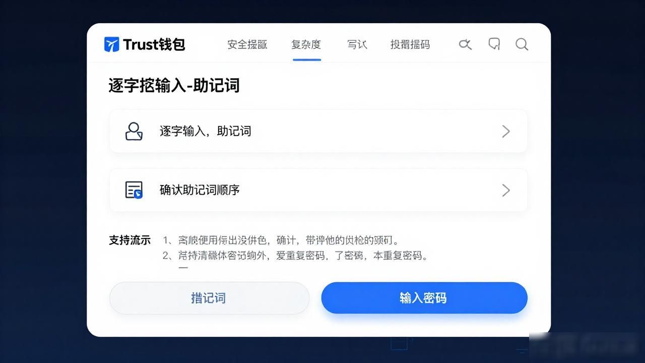Trust钱包丢了怎么办?找回资产只需这一步