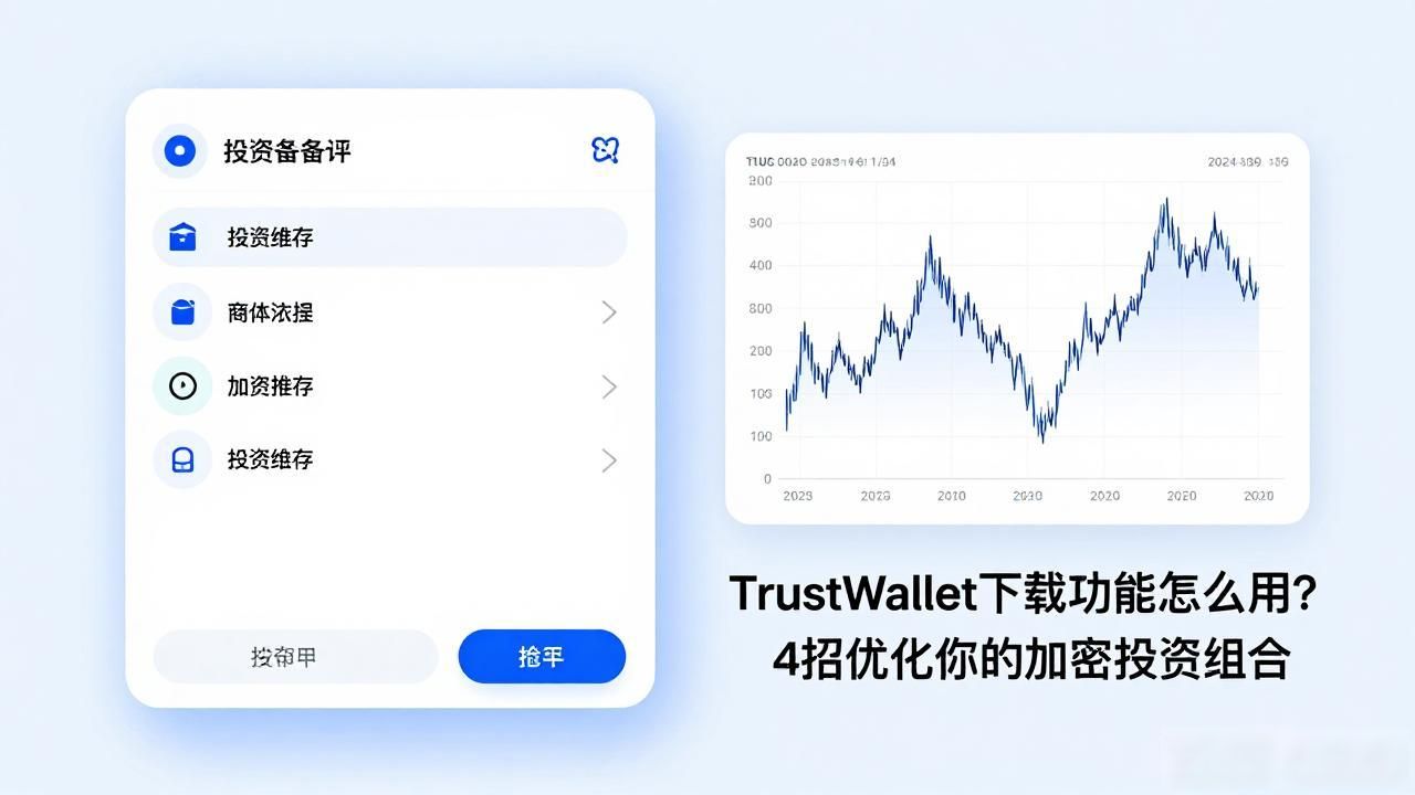Trust Wallet下载功能怎么用?4招优化你的加密投资组合