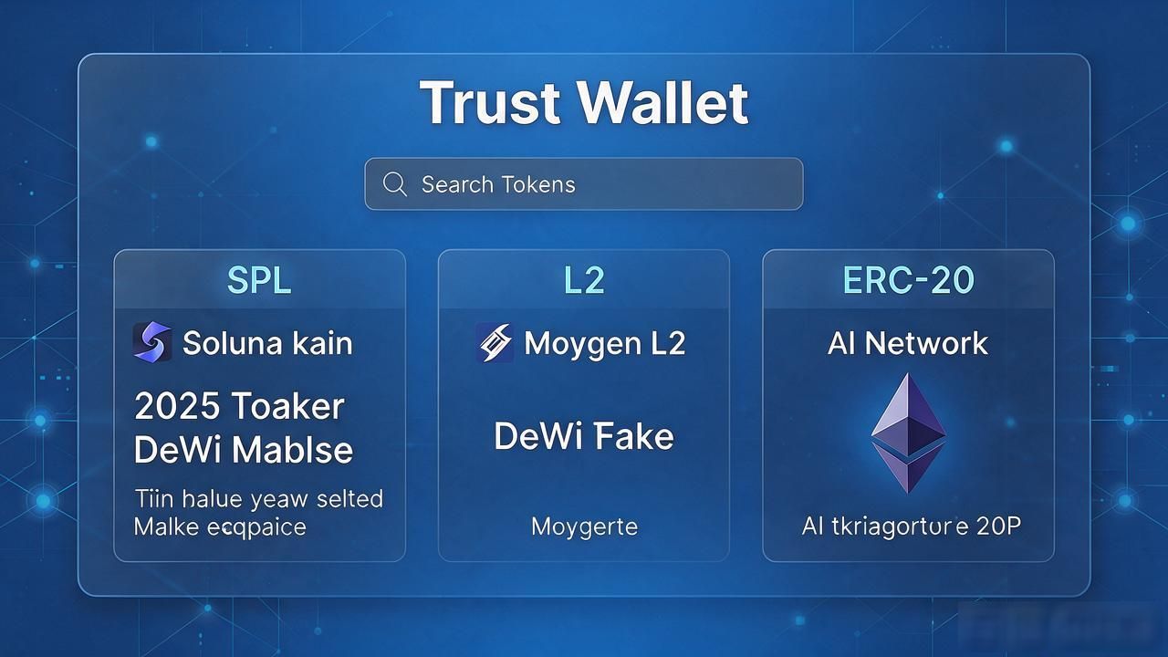 Trust Wallet支持哪些新币?官网币种查询入口