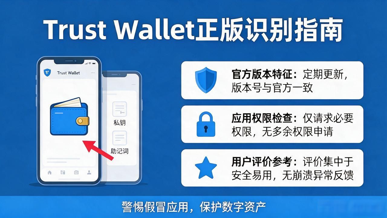 下载Trust Wallet钱包官方正版,如何识别避免假冒程序?