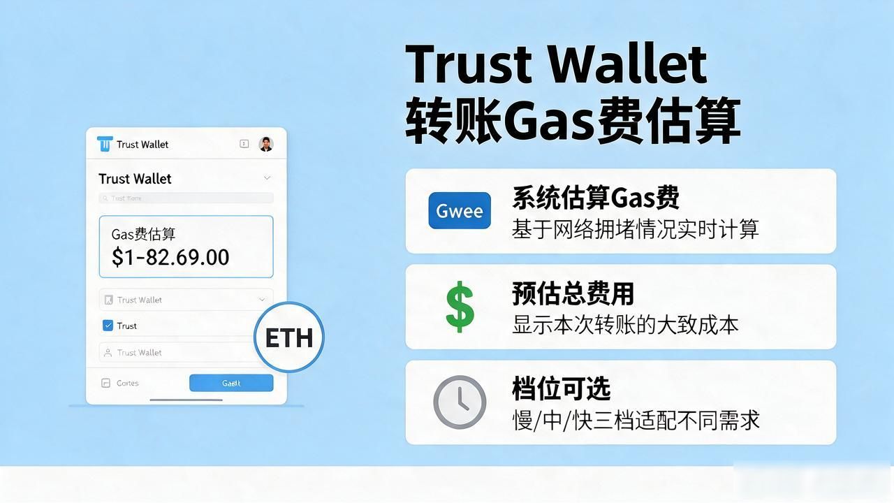 Trust Wallet转账Gas费怎么算?3招轻松搞定
