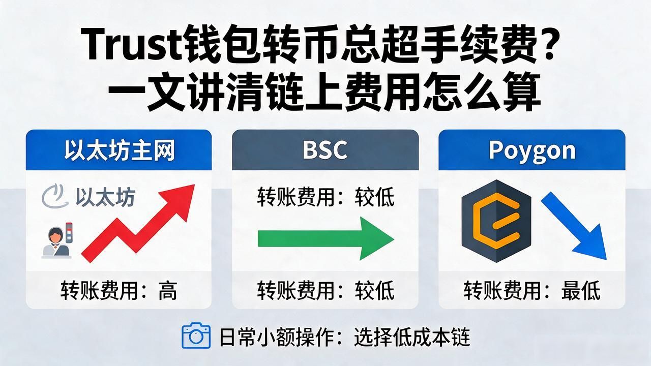 Trust钱包转币总超手续费？一文讲清链上费用怎么算