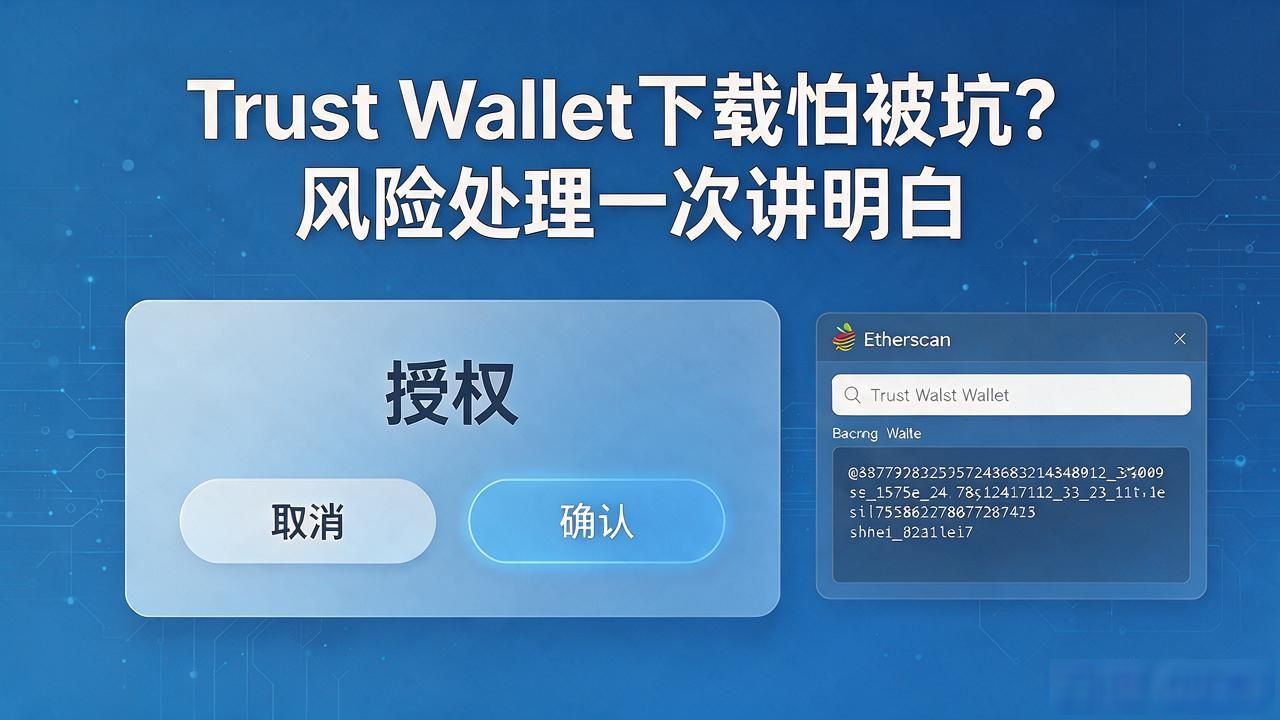 Trust Wallet下载怕被坑？风险处理一次讲明白