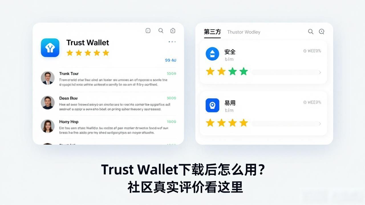 Trust Wallet下载后怎么用？社区真实评价看这里