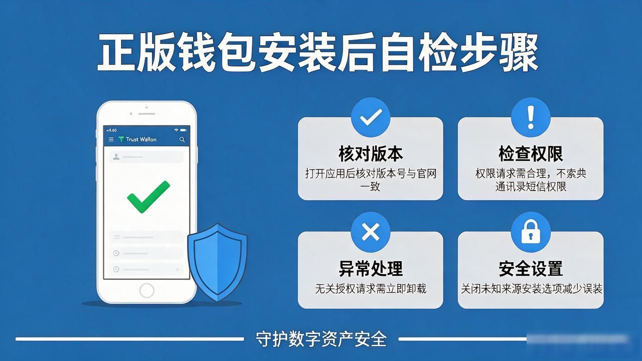Trust Wallet正版怎么下?3招避开钓鱼链接守住资产