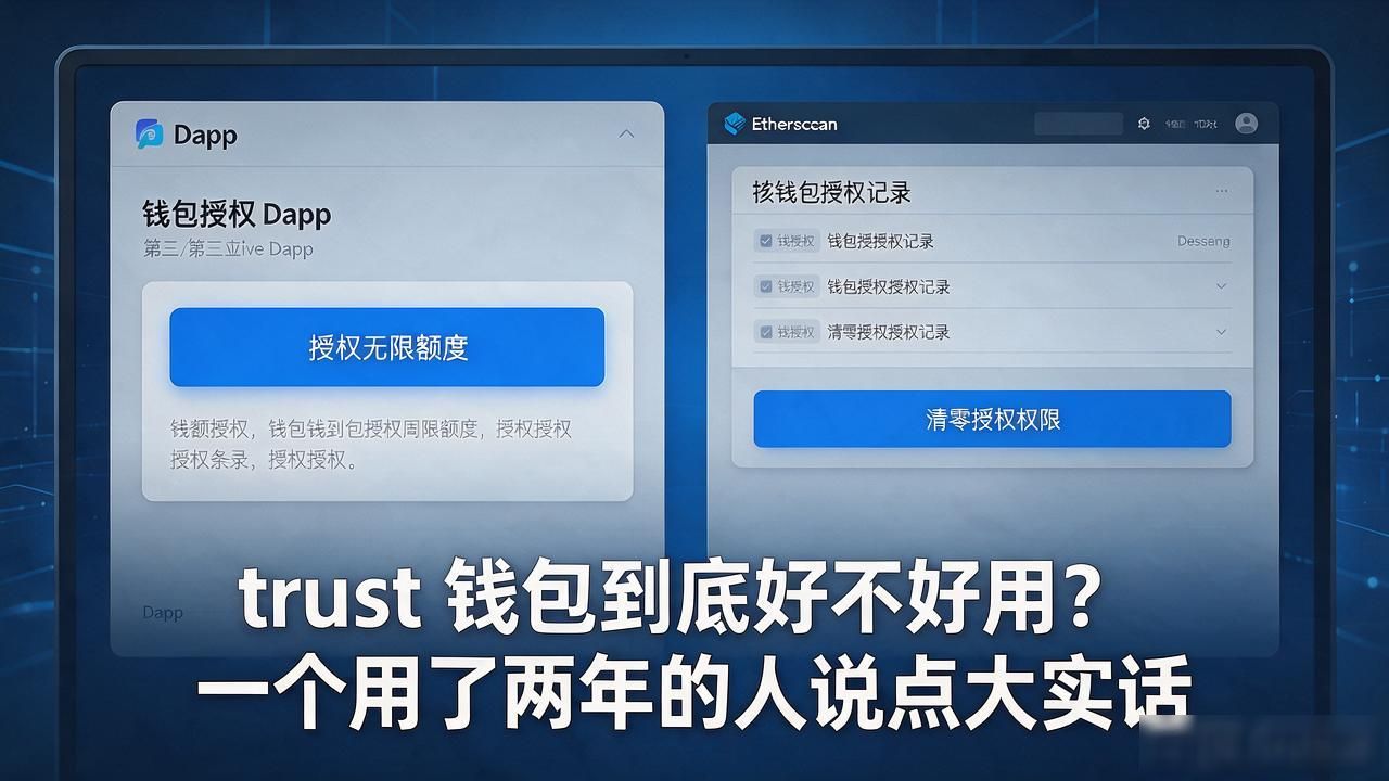 trust 钱包到底好不好用?一个用了两年的人说点大实话