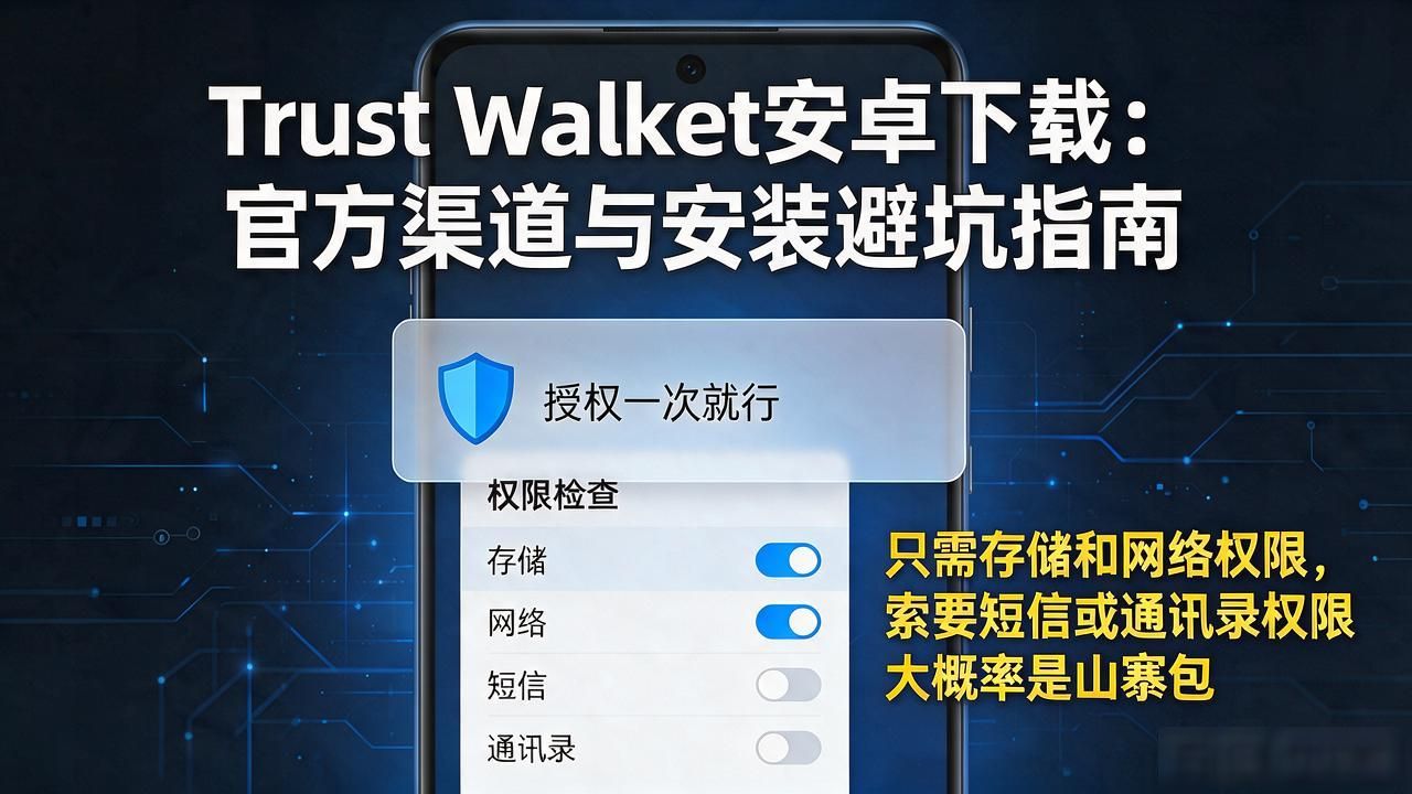 Trust Wallet安卓下载:官方渠道与安装避坑指南