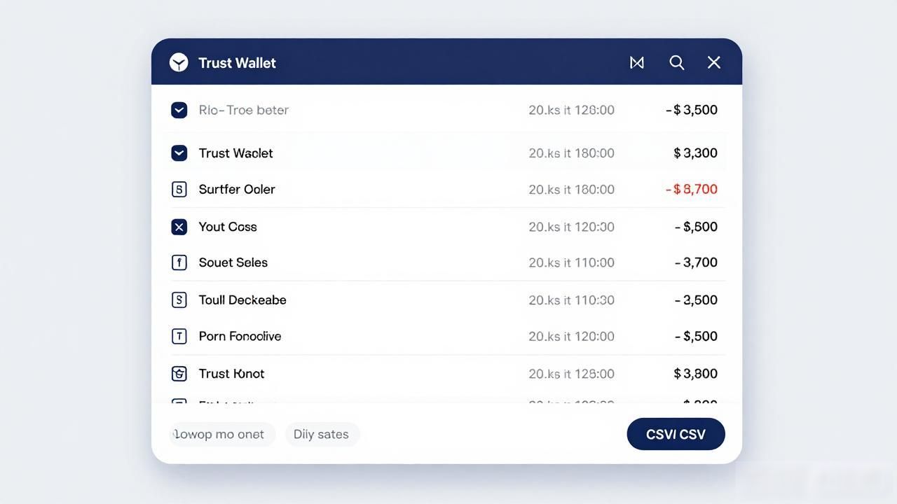Trust Wallet最新版怎么用,让钱包账单更清晰?