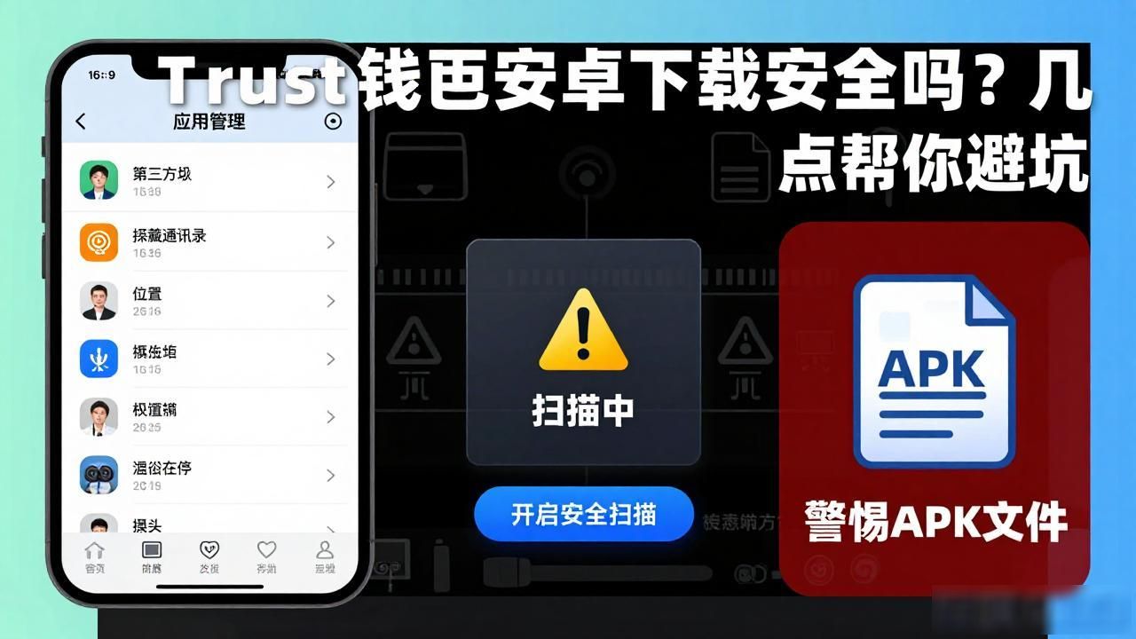 Trust钱包安卓下载安全吗?几点帮你避坑