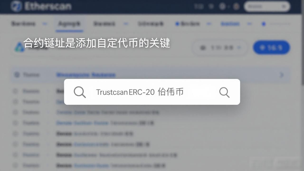 Trust钱包怎么添加自定义代币?手把手教你操作
