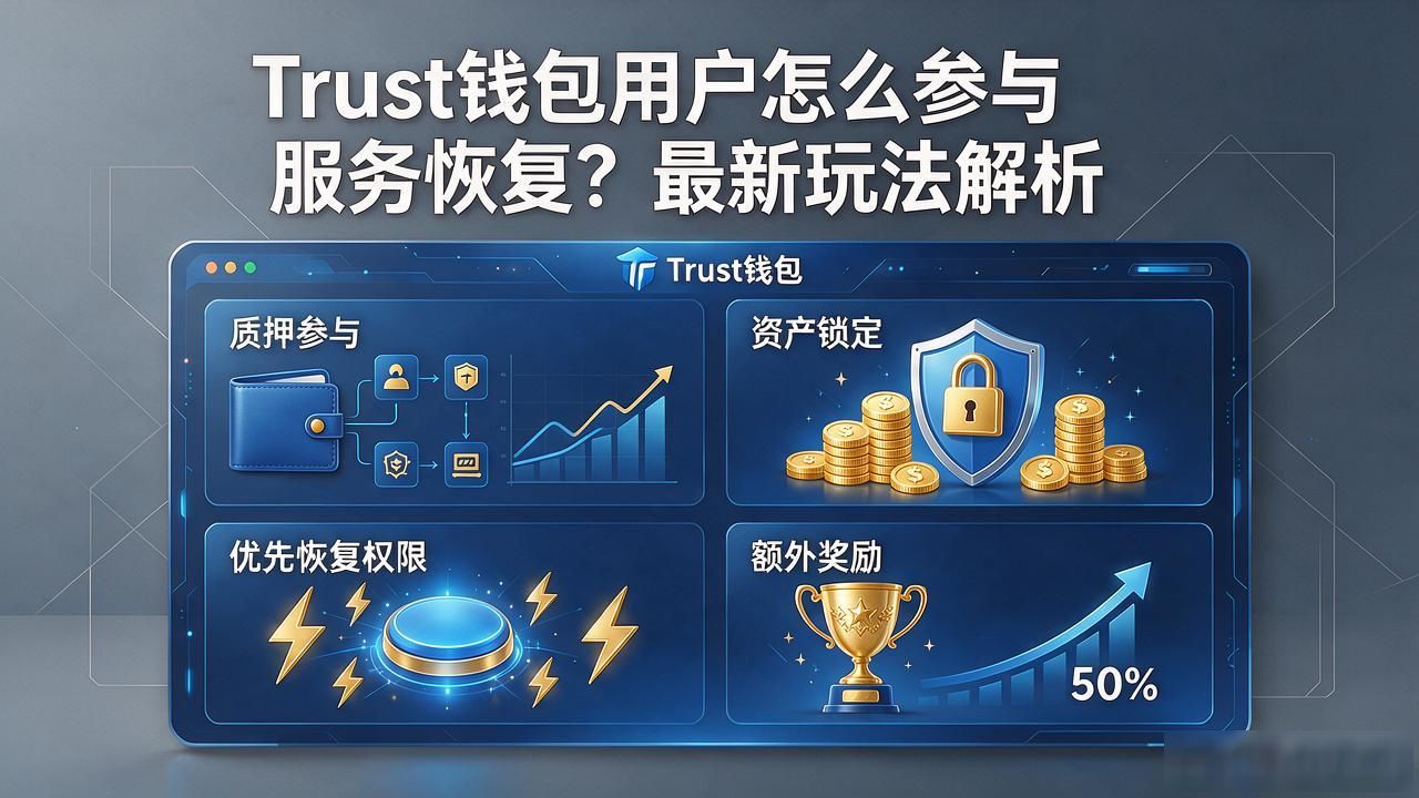 Trust钱包用户怎么参与服务恢复？最新玩法解析