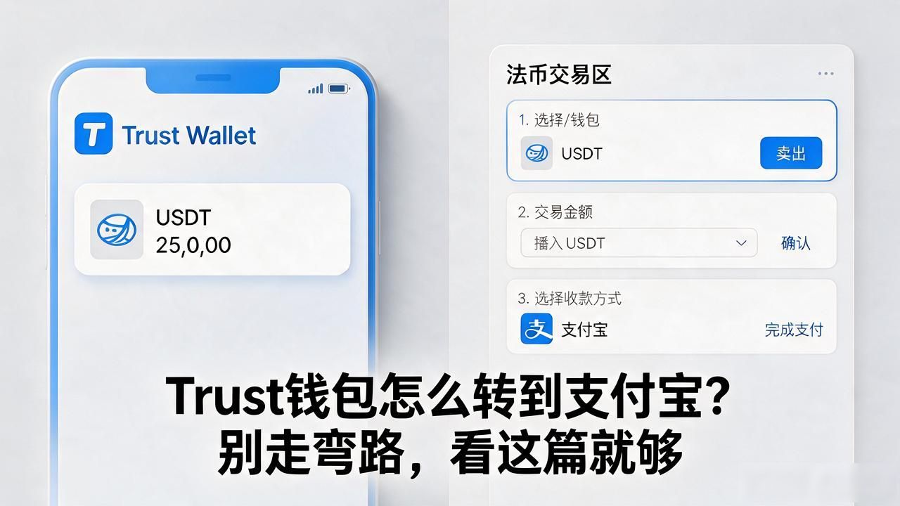 Trust钱包怎么转到支付宝?别走弯路,看这篇就够