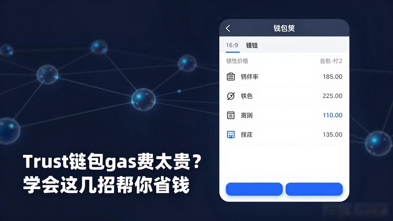 Trust钱包gas费太贵？学会这几招帮你省钱