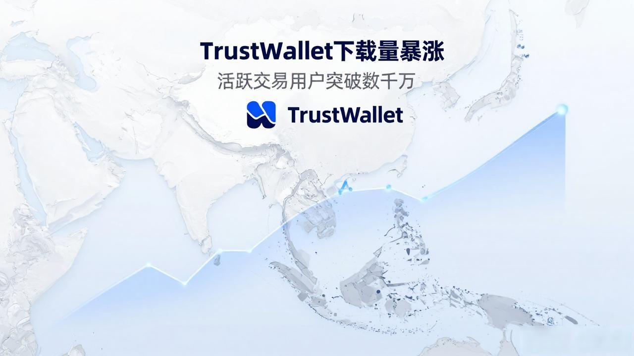 Trust Wallet下载量暴涨背后，普通用户的变化有多大