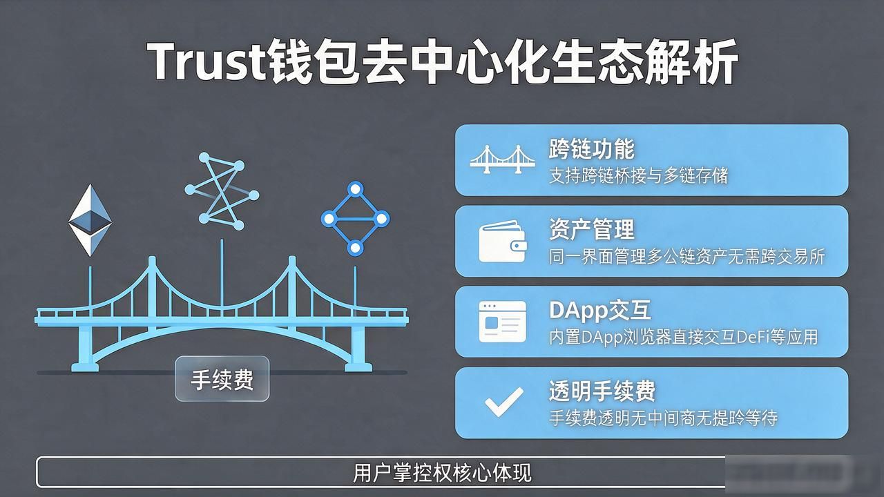 Trust钱包去中心化生态解析:核心组成与用户掌控权