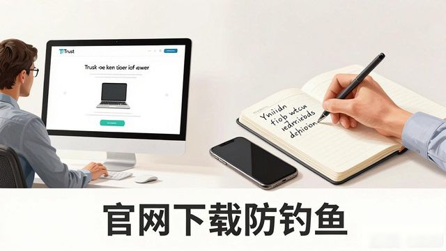Trust钱包安全安装三步走:官网下载防钓鱼