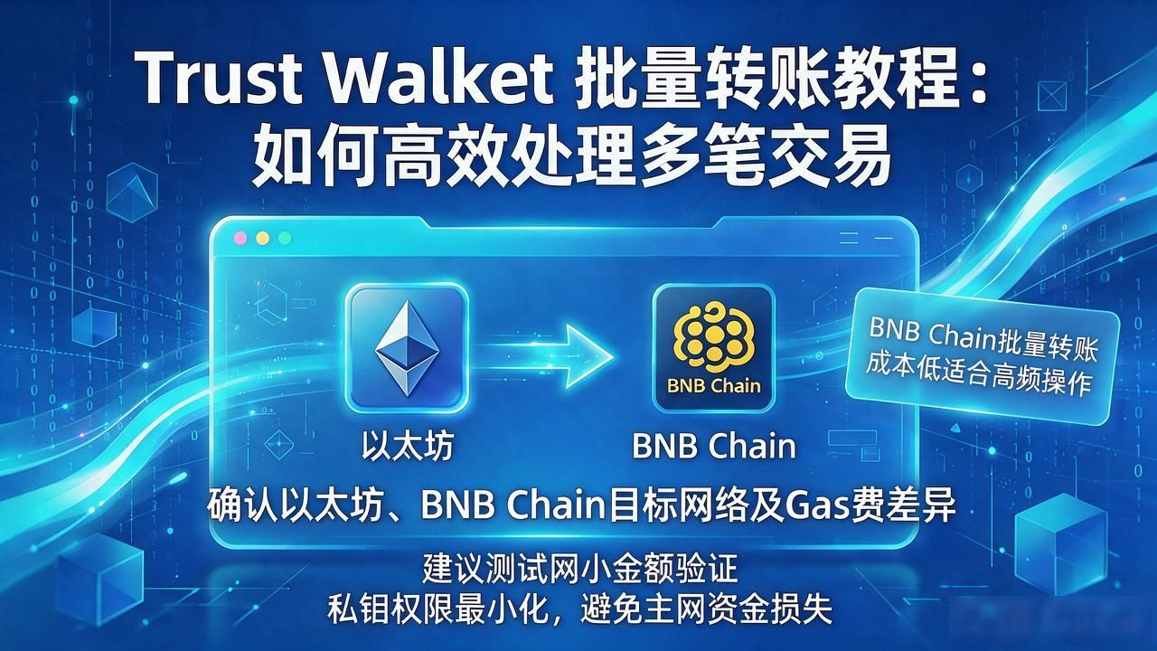 Trust Wallet 批量转账教程:如何高效处理多笔交易