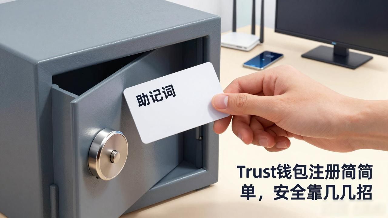 Trust钱包注册简单,安全靠这几招