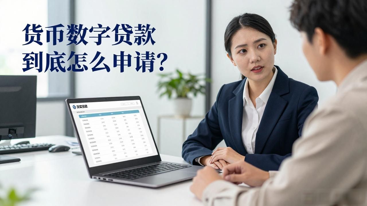 货币数字贷款到底怎么申请?银行信贷员干了十几年,跟你说点实在的