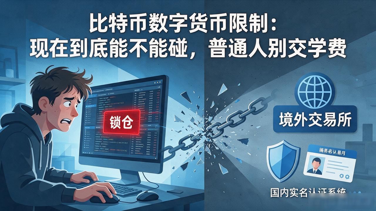 比特币数字货币限制：现在到底能不能碰，普通人别交学费
