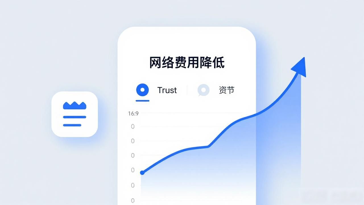 信币党注意：Trust钱包网络费省了，满意了